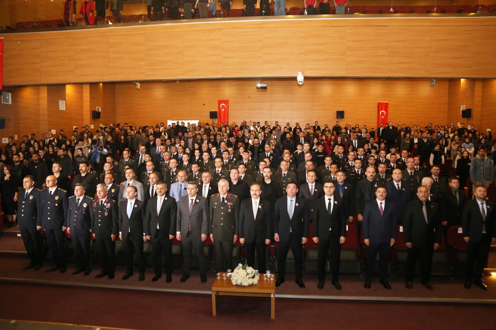 Rektörümüz Prof. Dr. Nihat Şındak Atatürk’ü Anma Günü Etkinliklerine Katıldı