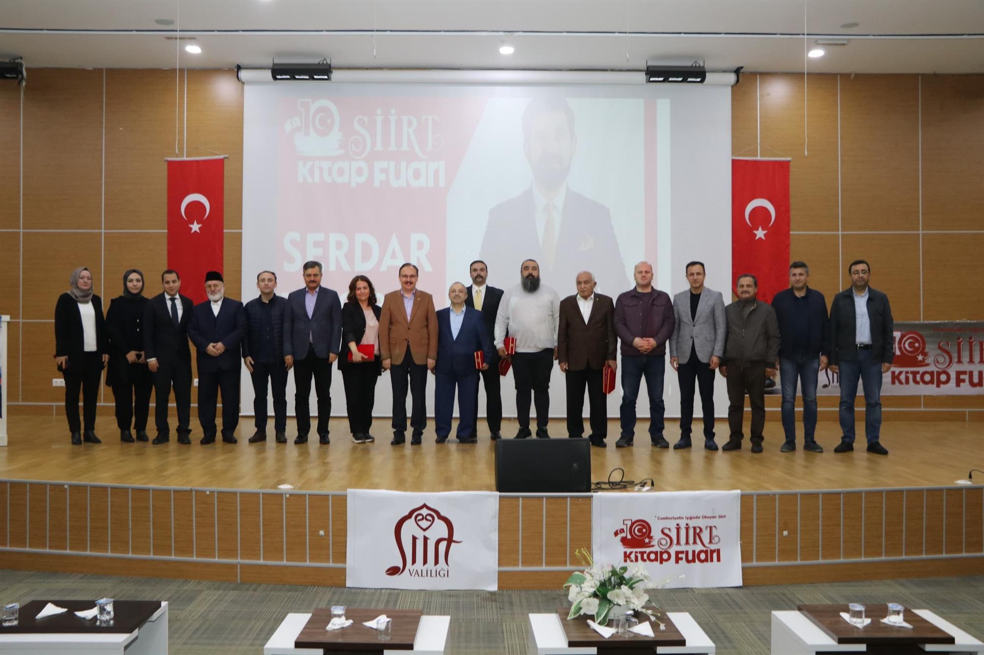 Rektörümüz Prof. Dr. Nihat Şındak, 10. Siirt Kitap Fuarı Kapanış Programına Katıldı