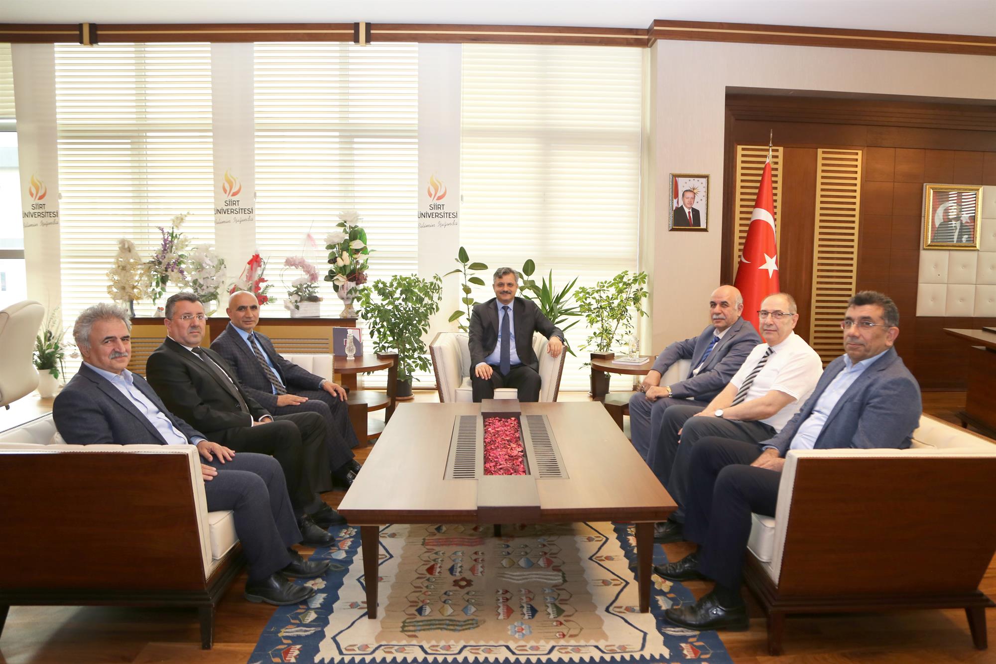 SGK İl Müdüründen Rektörümüz Prof. Dr. Nihat Şındak’a Ziyaret
