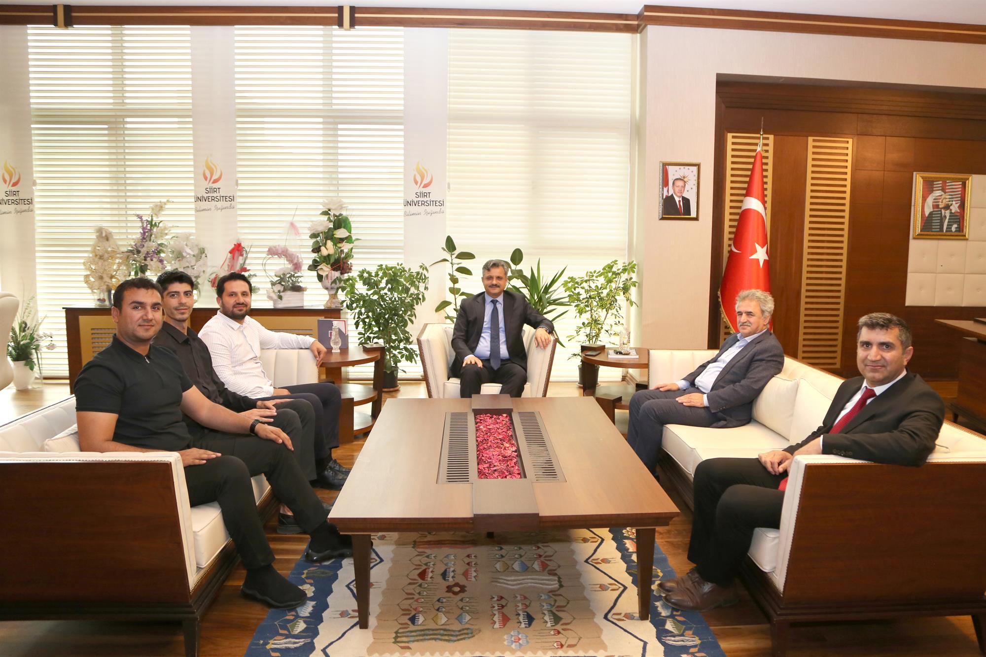 Teknogenç Koleji’nden Rektörümüz Prof. Dr. Nihat Şındak’a Ziyaret